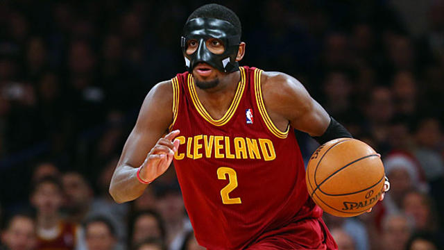 Ready For A Masked Kyrie Irving - CBS