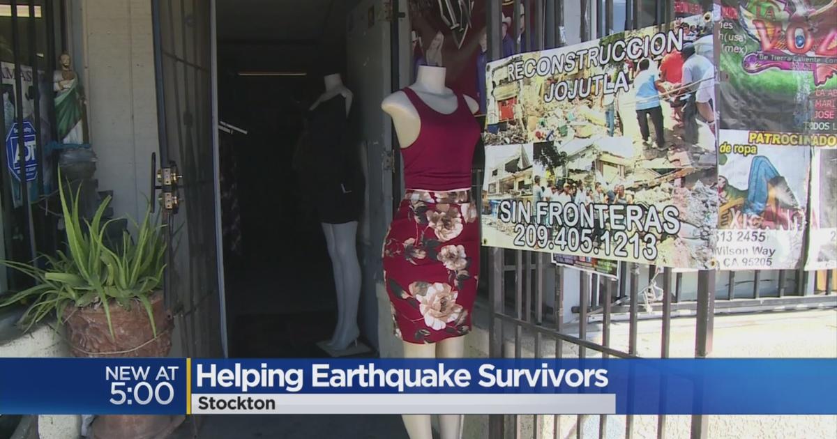 Stockton Group Teaming Up To Help Mexico Earthquake Victims CBS