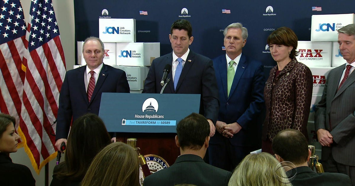 House Republicans set to hold final vote on tax bill - CBS News