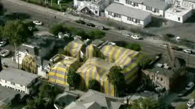 Possible Standoff Ensues At South LA Home Being Fumigated 