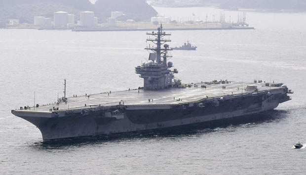 U.S., S. Korea begin joint exercise off Korean Peninsula 