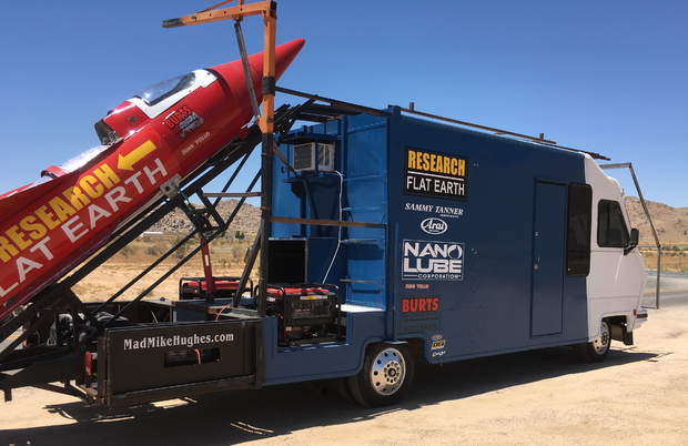 Flat-Earther To Launch Himself In Homemade Rocket In Mojave Desert Saturday 