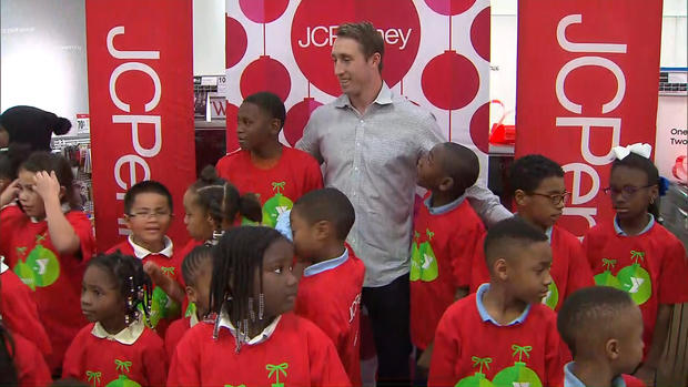 Sean Lee at JCPenney Giving Spree 