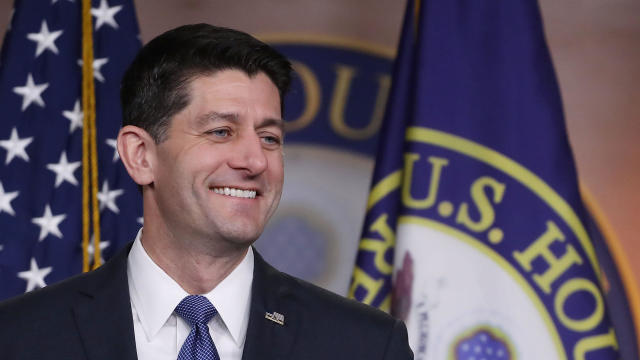 House Speaker Paul Ryan Holds Weekly News Conference At The Capitol 