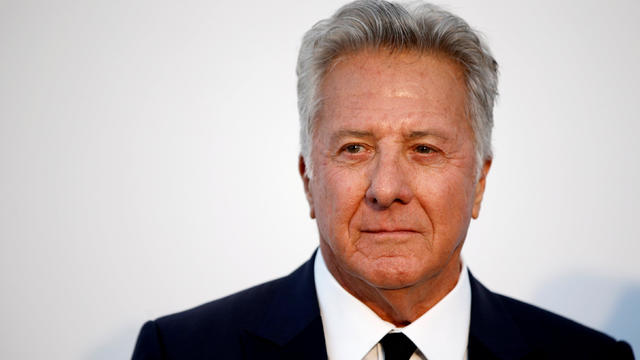 FILE PHOTO: Actor Dustin Hoffman poses at the 70th Cannes Film Festival's amfAR Cinema Against AIDS 2017 event in Antibes 