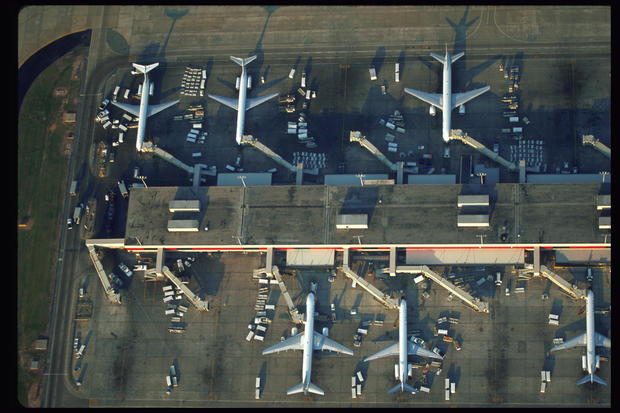 Aerial View of Hartsfield International Airport 