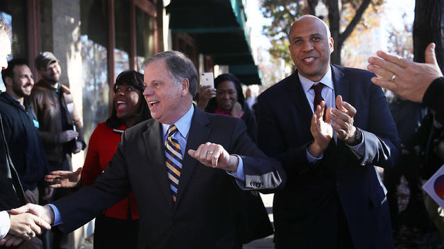 Democratic Senate Candidate Doug Jones Holds Campaign Rally In Birmingham 