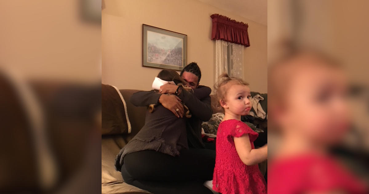Teen Surprises Emotional Stepdad With Adoption Papers For The Holiday