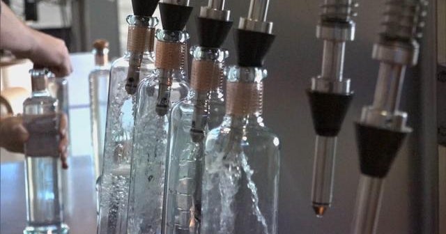 Vodka, distilled from thin air