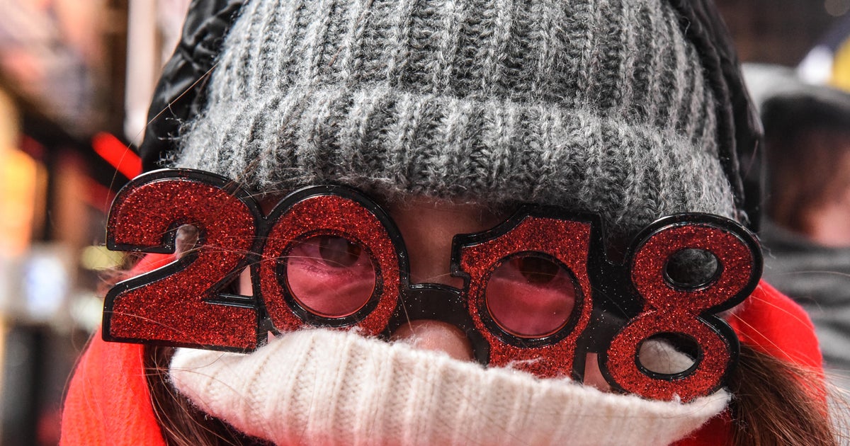 Bitter cold greets New Year's revelers across much of U.S. - CBS News