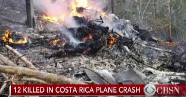 12 killed, including 10 Americans, in Costa Rica plane crash, officials