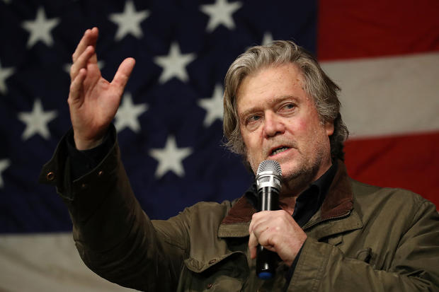Steve Bannon Joins Alabama Senate Candidate Roy Moore At Campaign Rally 