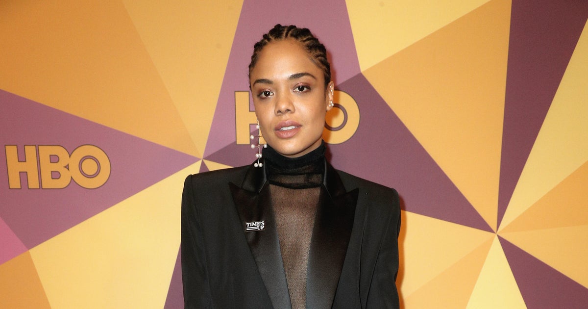 Tessa Thompson clarifies comments on Lena Dunham Time's Up photo CBS News