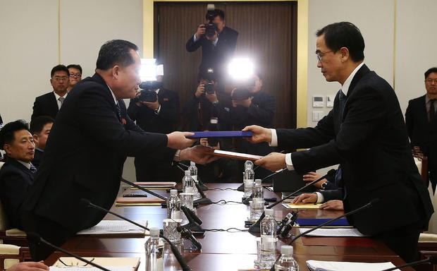 South and North Korea Hold High-level Talks In Panmunjom 