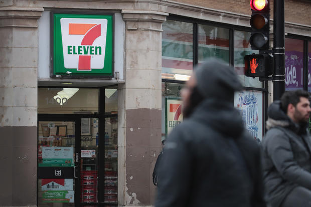 Agents From Immigration And Customs Enforcement Agency Target About 100 7-Eleven Stores In Employment Of Undocumented Raids 