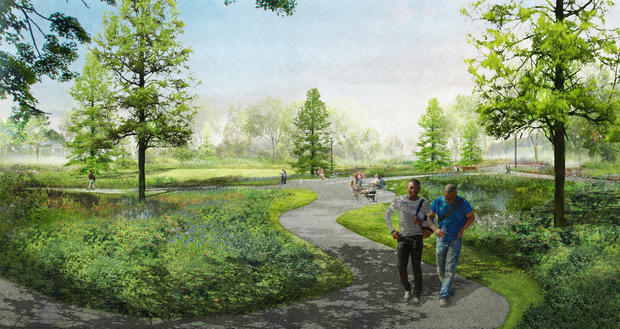 New Obama Center Design Landscape 