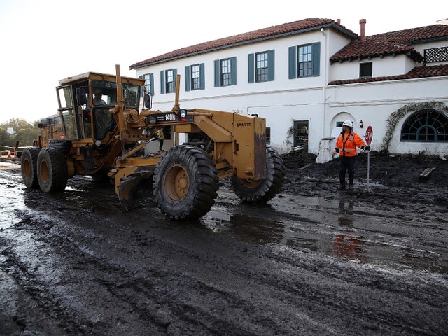 Mudslides Kill At Least 17 People In Santa Barbara County Where Wildfire Scorched Hillside