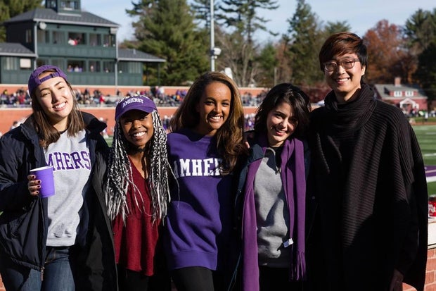 Amherst College students