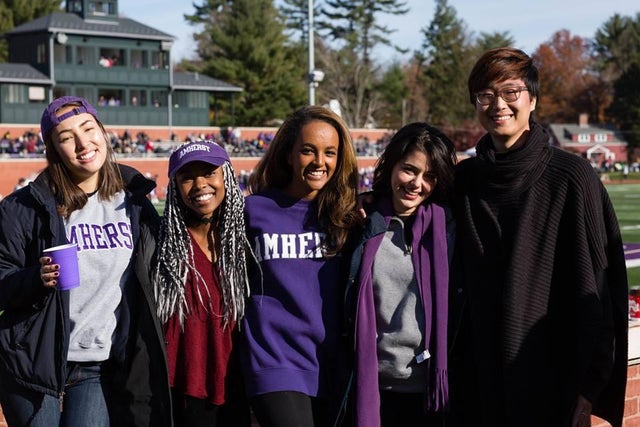 Amherst College students 