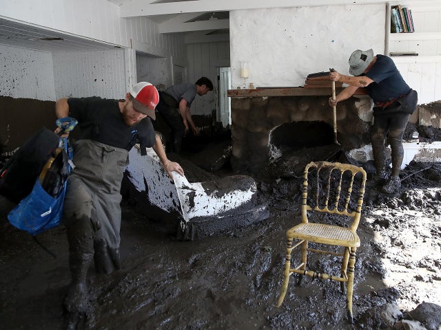 Mudslides Kill At Least 17 People In Santa Barbara County Where Wildfire Scorched Hillside