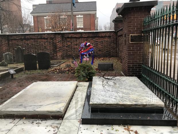 Ben Franklin grave birthday 