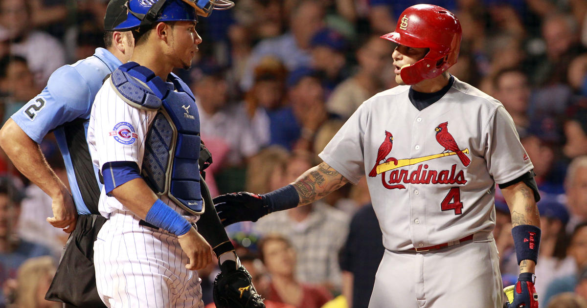 Cardinals' Yadier Molina Chirps Back At Cubs' Willson Contreras: 'Respect  The Ranks' - CBS Chicago