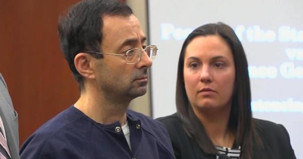 Larry Nassar Sentenced In Sexual Abuse Trial Cbs News