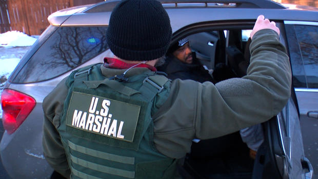 U.S. Marshal during Operation Frozen Bowl 