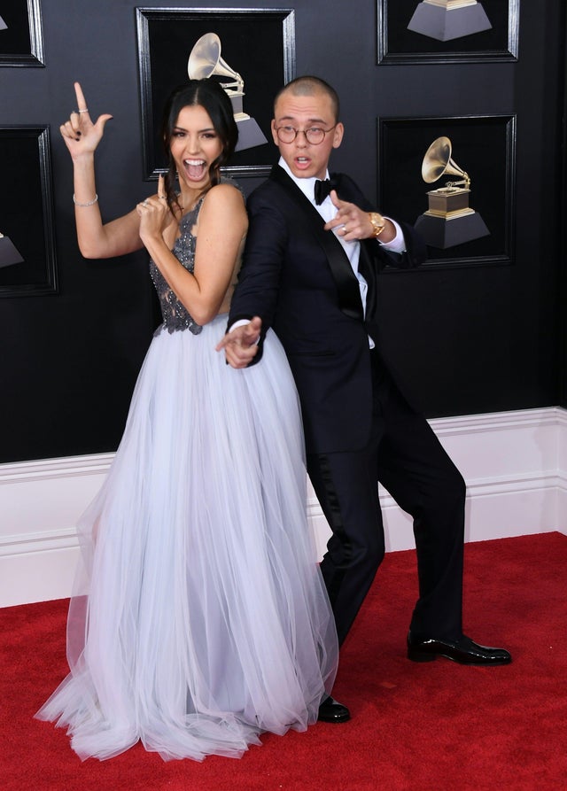 US-ENTERTAINMENT-MUSIC-GRAMMY-ARRIVALS-award 