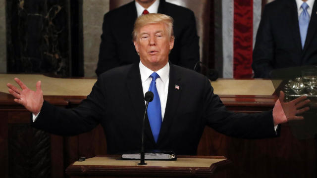 President Trump delivers his State of the Union address in Washington 
