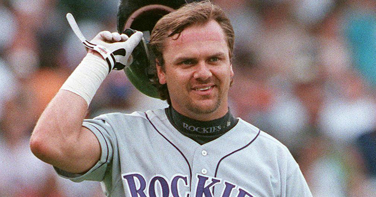 Colorado Rockies Larry Walker(33) in action during a game from his