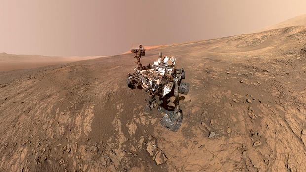 Curiosity Mars rover 