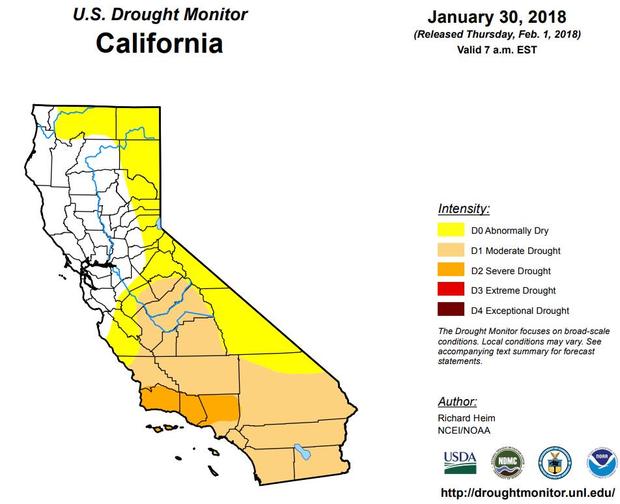 drought map 