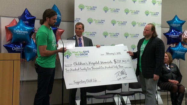 Thomas Morstead gives $220K to Children's Hospital Minnesota 