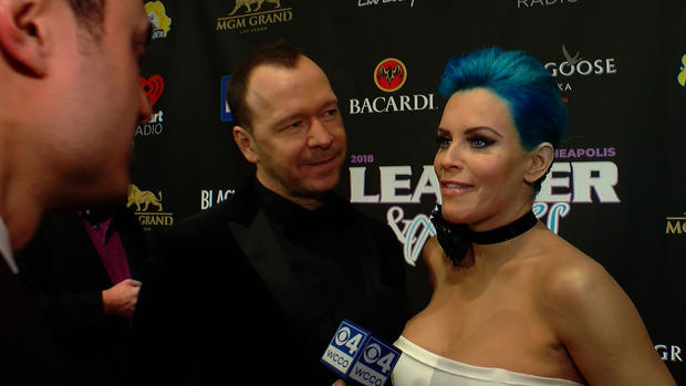 Donnie Wahlberg and Jenny McCarthy 