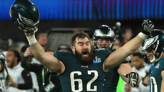 Jason Kelce Gives Rousing Speech At Eagles Super Bowl Parade 