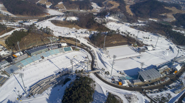 (SP)SOUTH KOREA-PYEONGCHANG-WINTER OLYMPIC GAMES-VENUES-PYEONGCHANG MOUNTAIN CLUSTER 