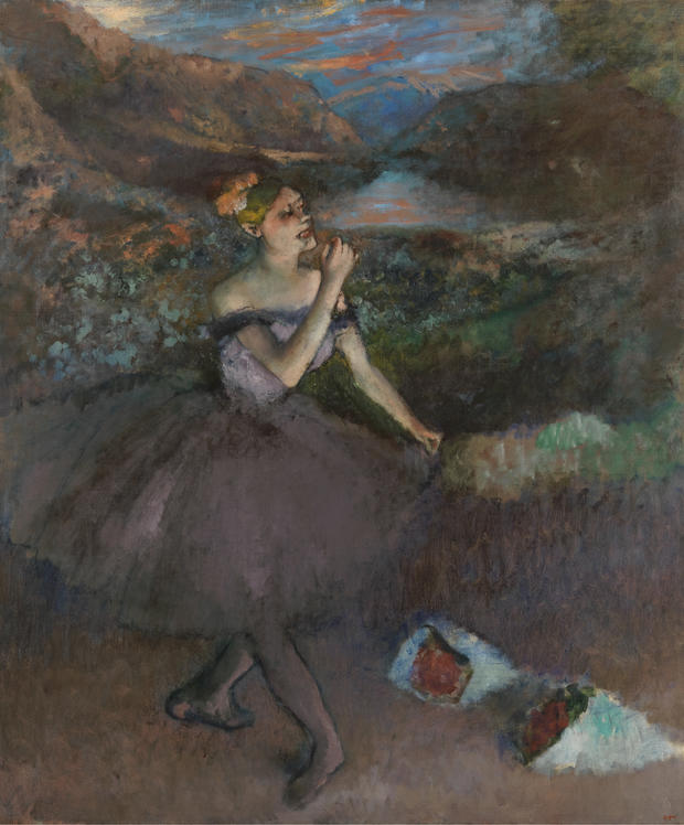 Degas-Dancer with Bouquets-Chrysler 