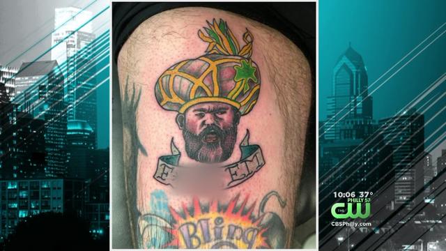 Meet the Delco man re-creating Jason Kelce's Mummers hat for a good cause -  CBS Philadelphia