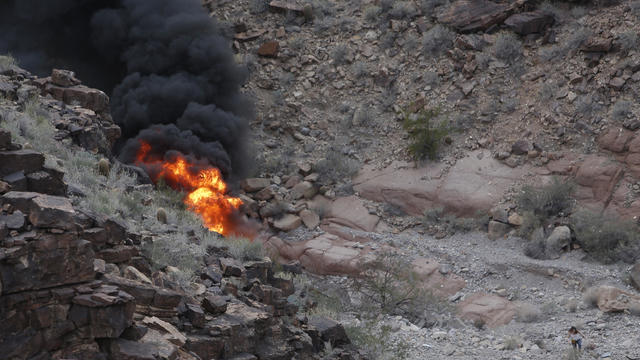 APTOPIX Grand Canyon Helicopter Crash 