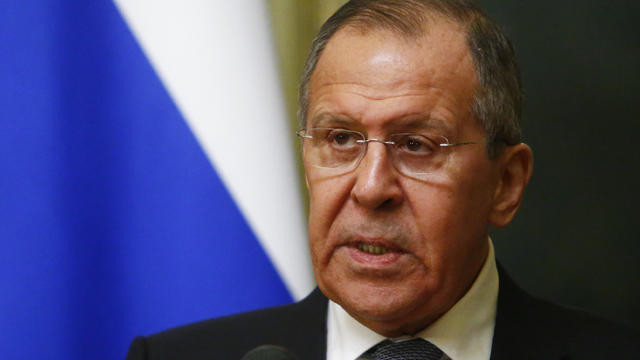 Russian FM Lavrov attends a joint news conference with Danish FM Samuelsen following their meeting in Moscow 