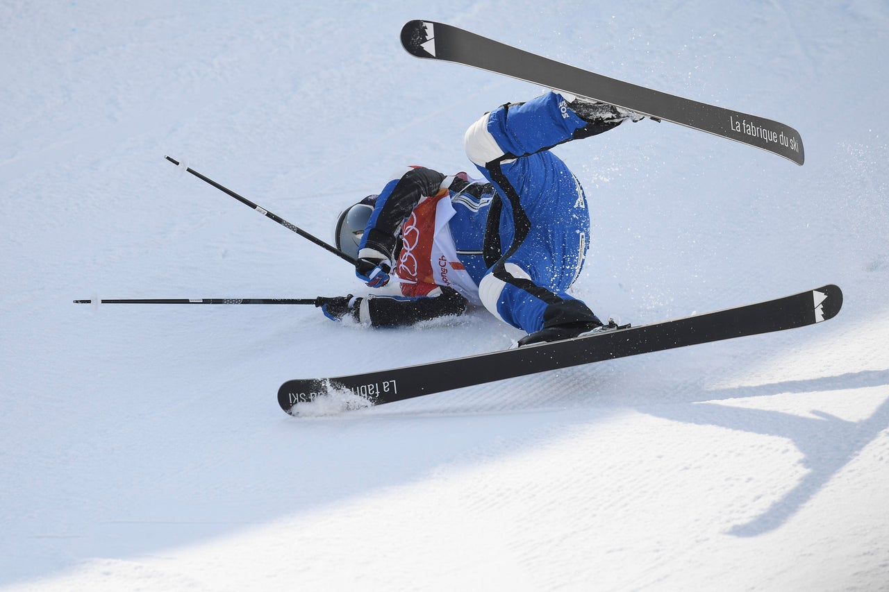 Winter Olympics wipeouts