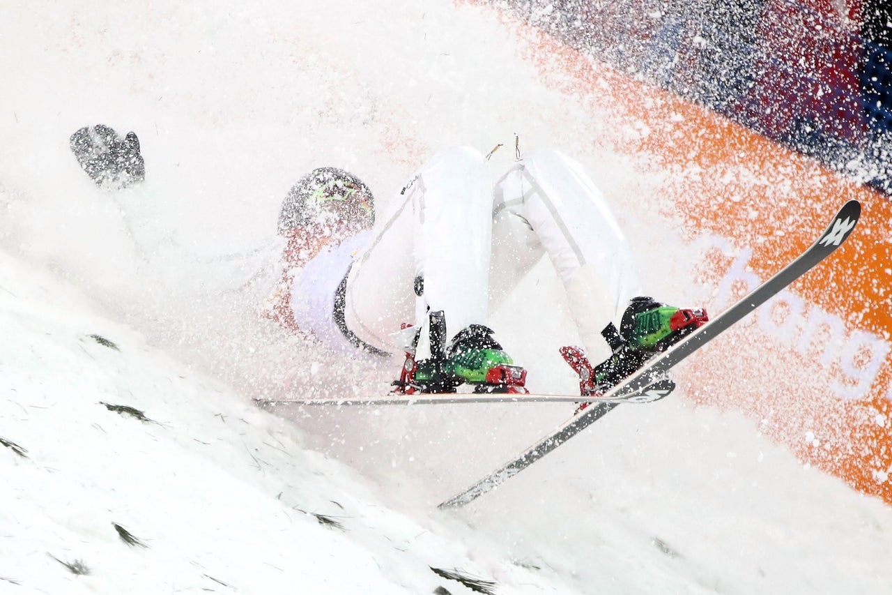 Winter Olympics wipeouts