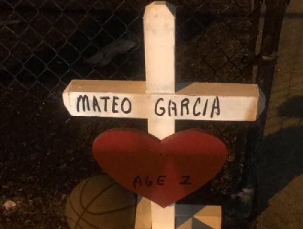 Memorial For Slain Boy Mateo Garcia 