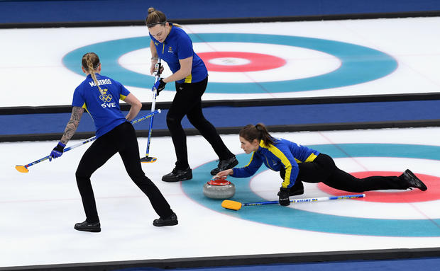 Curling - Winter Olympics Day 16 