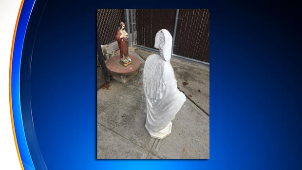 Statue Vandalized At American Martyrs Church In Queens 