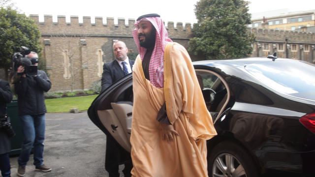 Saudi Arabia Crown Prince Mohammed Bin Salman Visits The UK 