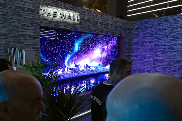 Samsung's The Wall,  MicroLED 