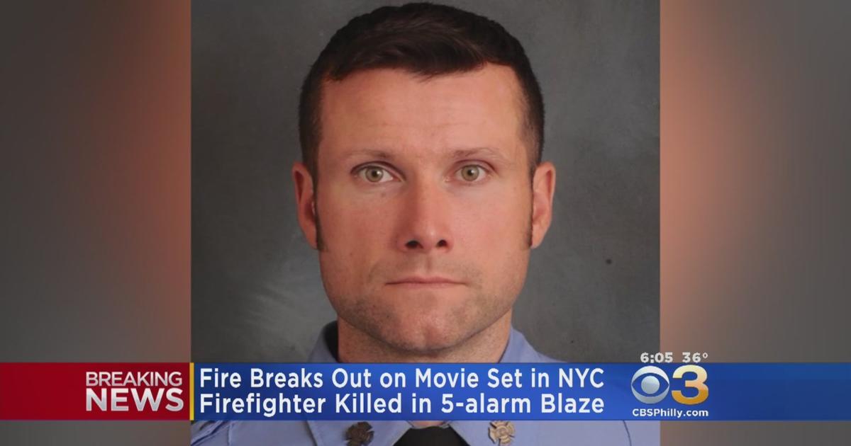 Nyc Firefighter Dies Battling Blaze On Harlem Movie Set Cbs Philadelphia