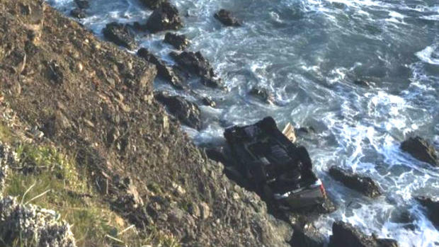 California Highway Cliff Crash 